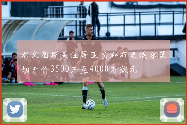 尤文图斯关注蒂亚戈加布里埃尔莱切开价3500万至4000万欧元
